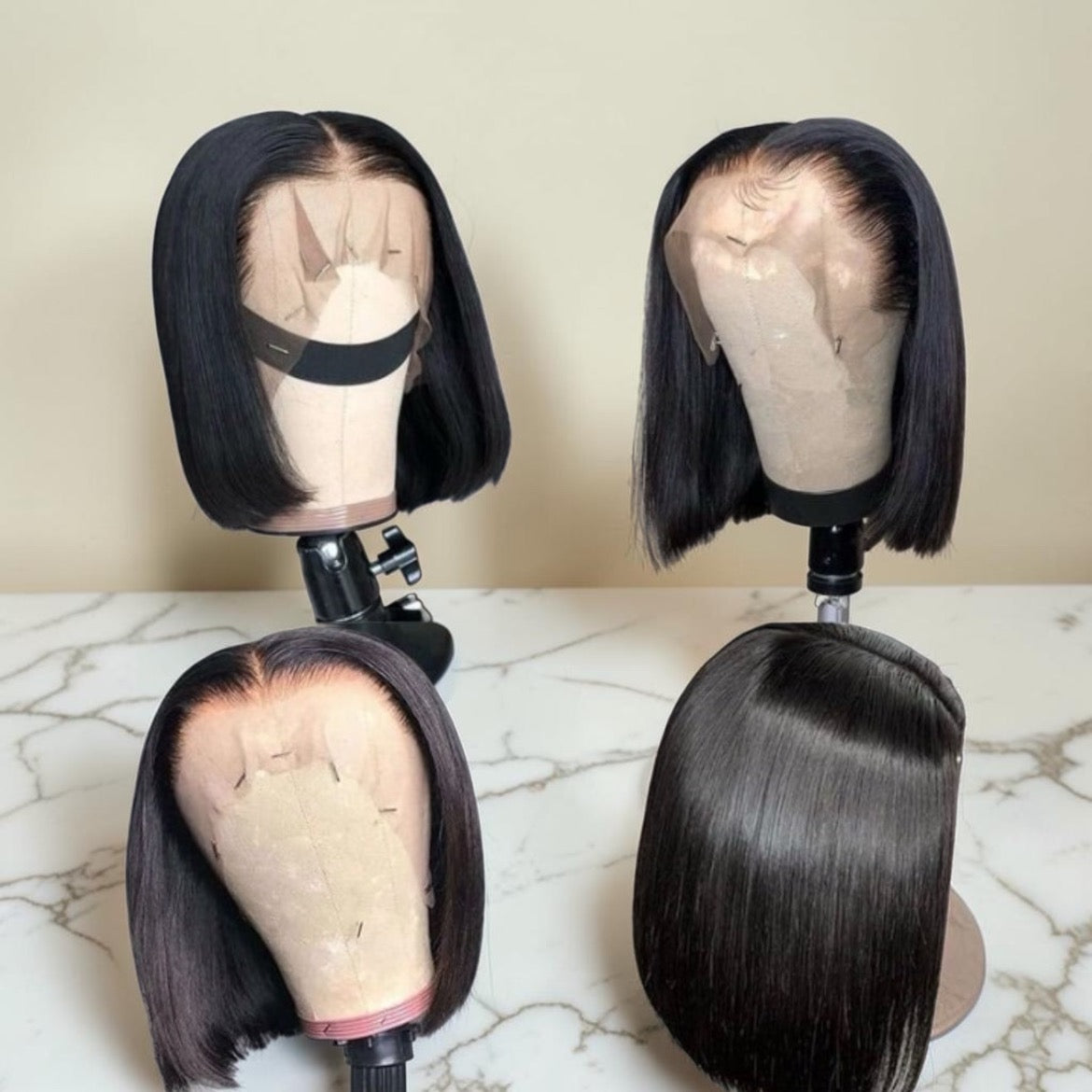 Double Drawn 13×4 Straight Wig 10 Inch — Sleek, Dense & Salon-Perfect | Nova Crown