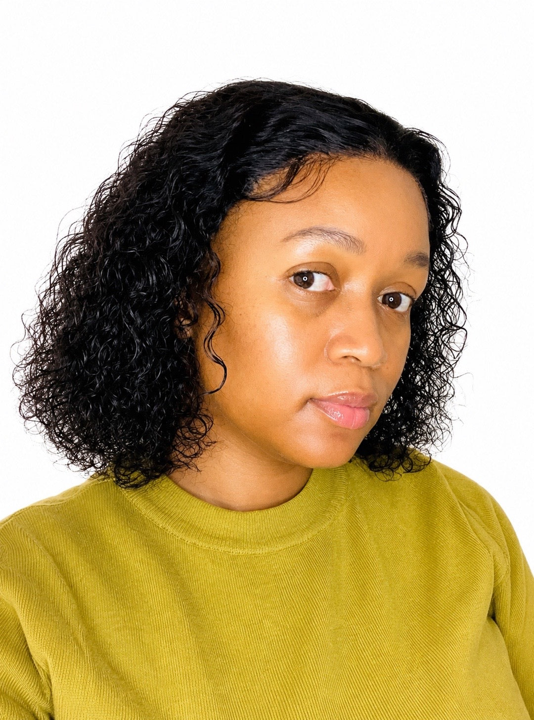 12" 5x5 Lace Closure Jerry Curl Wig | 100% Premium Human Hair
