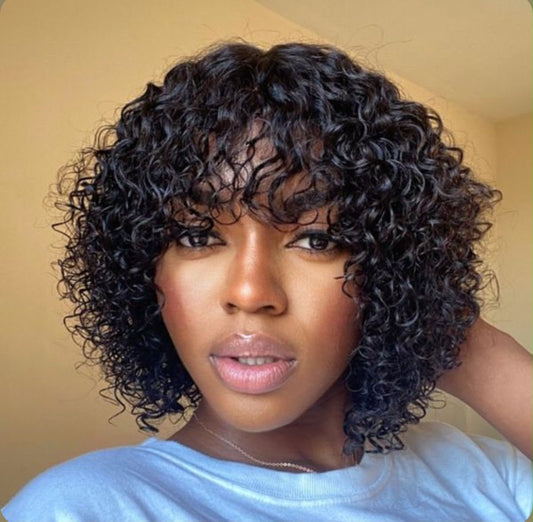 Pamela HD Lace Front Wig – 100% Virgin Human Hair Bouncy Curls
