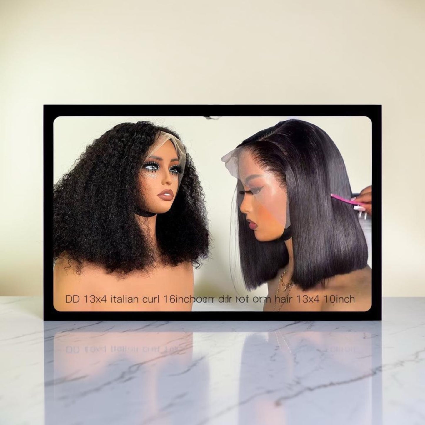 Jerry Curl & Double Drawn Straight Wig Combo — Two Looks, One Unbeatable Deal | Nova Crown