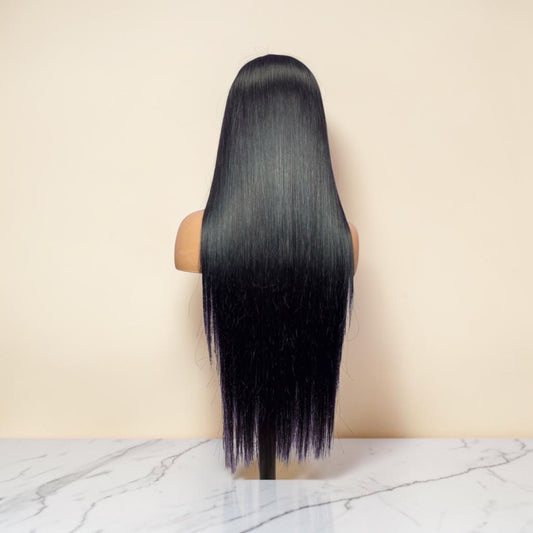 15A Straight Full Frontal Wig 30 Inch — Dramatic Length, Supreme Luxury | Nova Crown