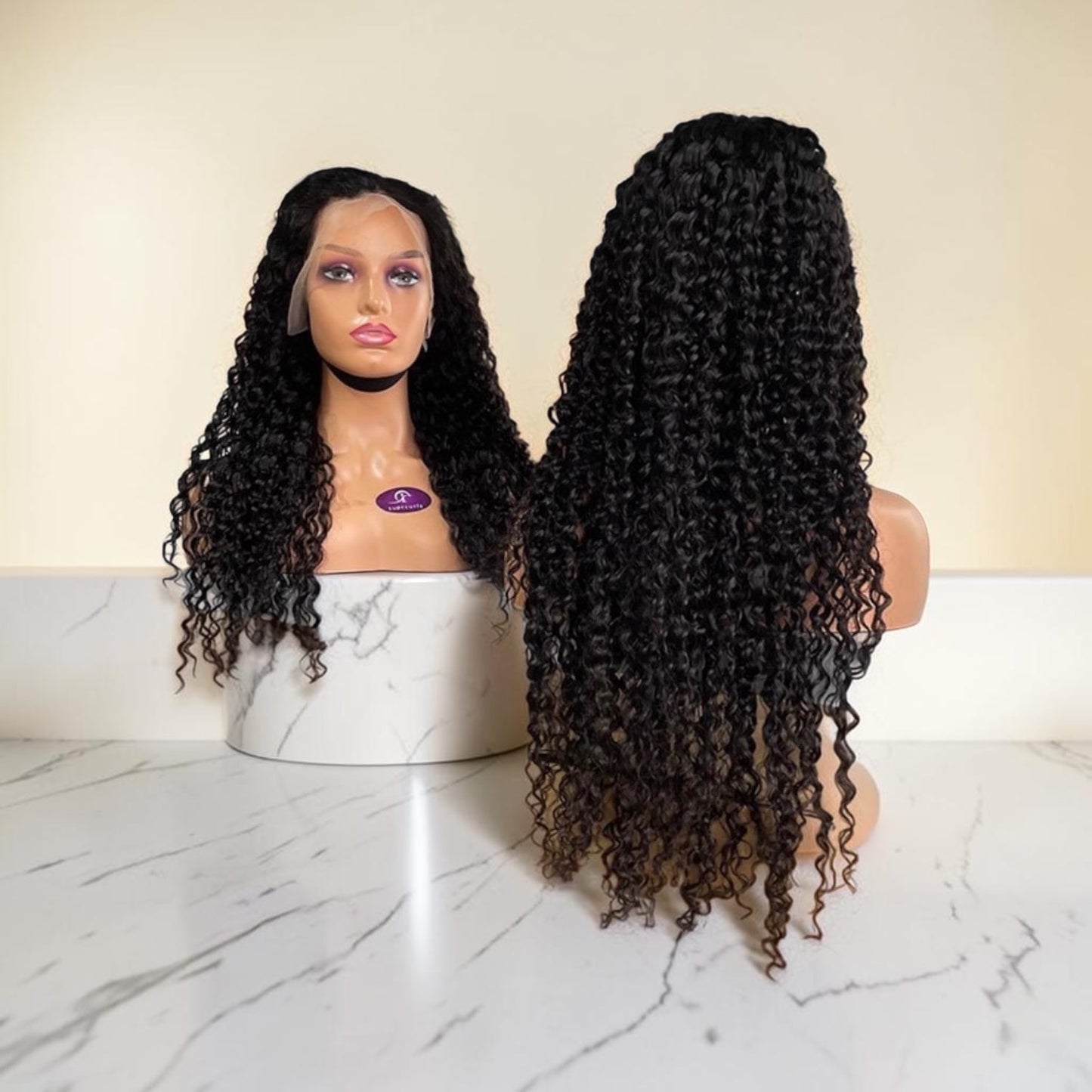 15A Deep Water Wave Full Frontal Wig 30 Inch — Glamorous Waves, Raw Luxury | Nova Crown