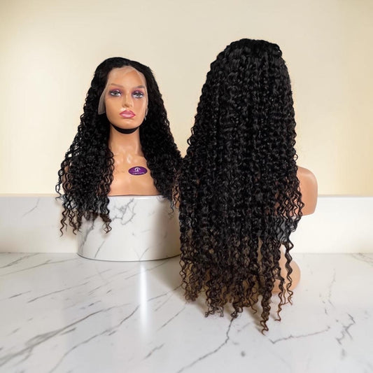 15A Deep Water Wave Full Frontal Wig 30 Inch — Glamorous Waves, Raw Luxury | Nova Crown