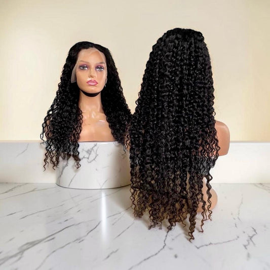 15A Deep Water Wave Full Frontal Wig 30 Inch — Glamorous Waves, Raw Luxury | Nova Crown