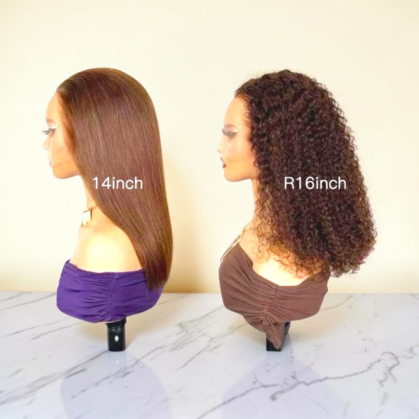 Jerry Curl & Double Drawn Straight Wig Combo — Two Looks, One Unbeatable Deal | Nova Crown