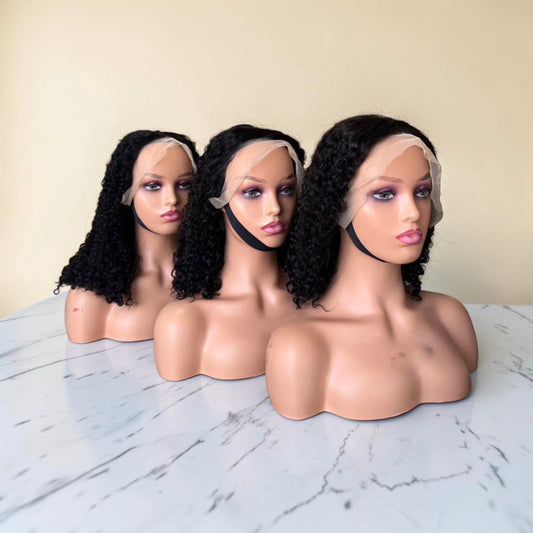 Double Drawn Italian Curl 13x4 HD Lace Frontal