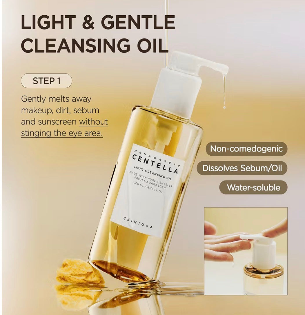 SKIN1004 Centella Double Face Cleansing Set | Exfoliating, Calming & Hydrating