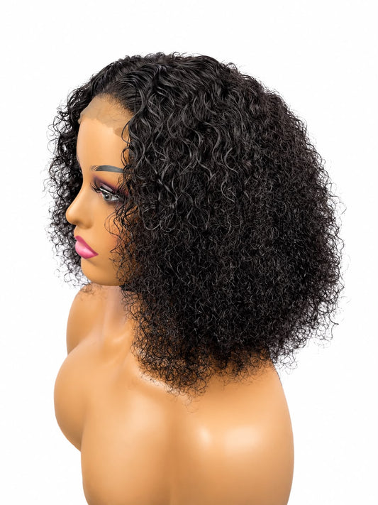 5x5 Double Drawn Glueless Jerry Curls Wig — 100% Premium Human Hair