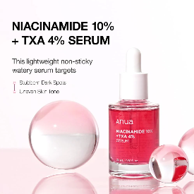 Anua Niacinamide 10 + TXA 4 Serum — Brighten, Clarify & Transform Your Complexion | Nova Crown Beauty