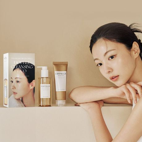 SKIN1004 Centella Double Face Cleansing Set | Exfoliating, Calming & Hydrating
