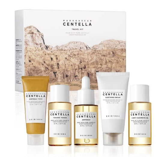 SKIN1004 Centella 5-Step Travel Skincare Set | Calming, Hydrating & Soothing