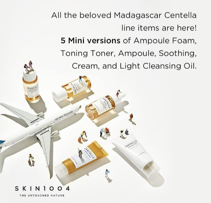 SKIN1004 Centella 5-Step Travel Skincare Set | Calming, Hydrating & Soothing