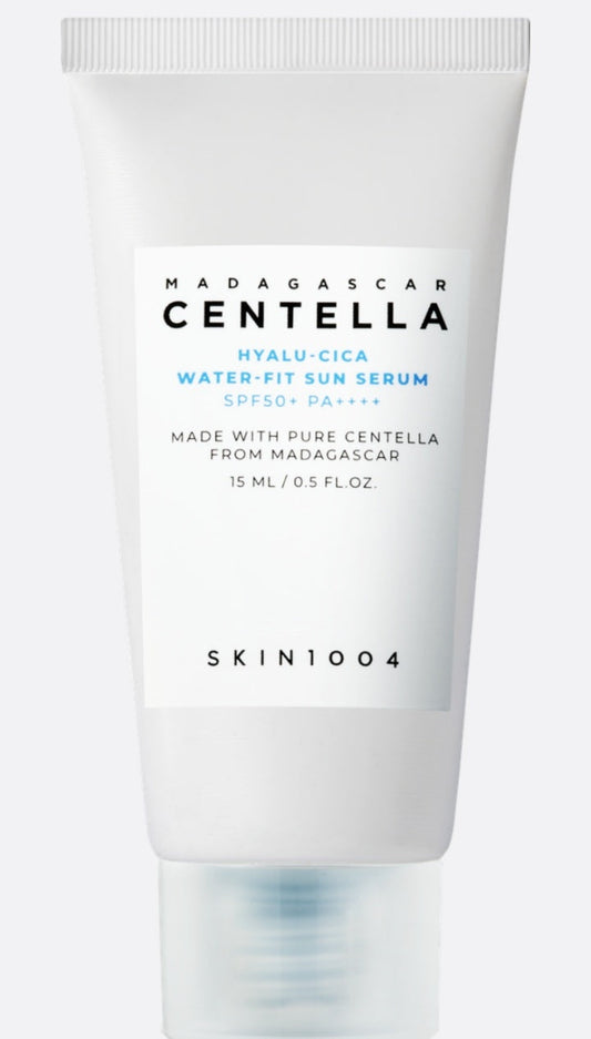 SKIN1004 Madagascar Hyalu-Cica Water-Fit Sun Serum | SPF50+ PA++++, Water-Based